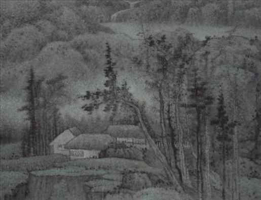 王秦生畫(huà)作《晨寂》。主辦方供圖