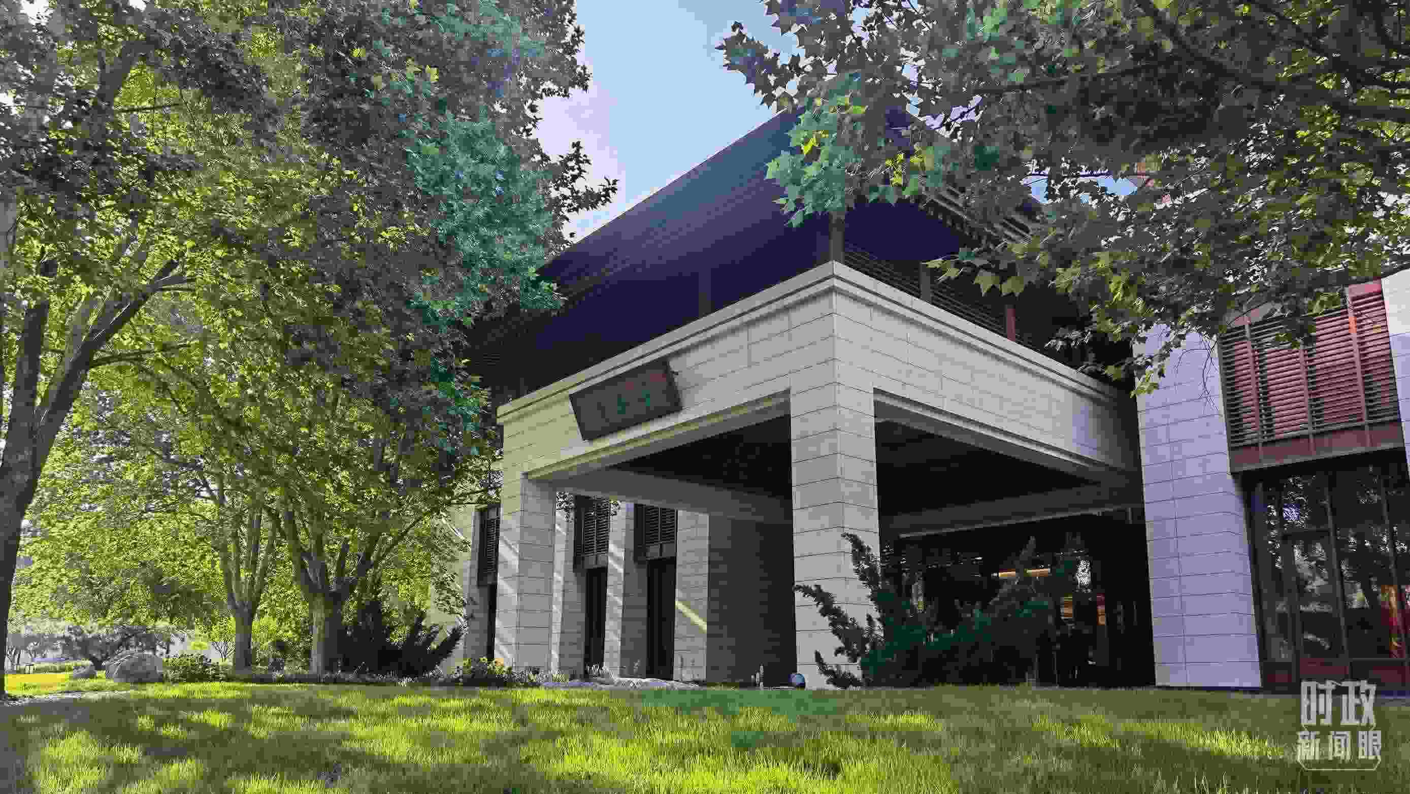 △釣魚臺芳華苑。（總臺央視記者石丞拍攝）