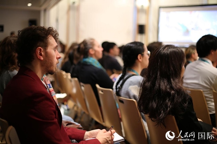 中國(guó)優(yōu)秀動(dòng)畫(huà)作品推介會(huì)現(xiàn)場(chǎng)。人民網(wǎng)記者 于超凡攝