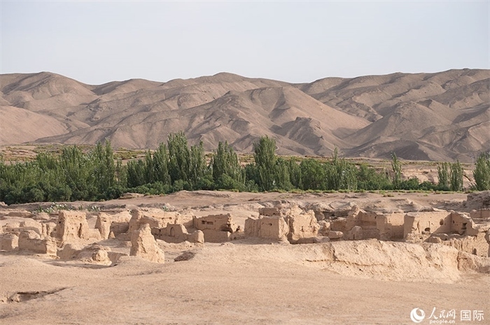 交河故城。人民網(wǎng)記者 張麗婭攝