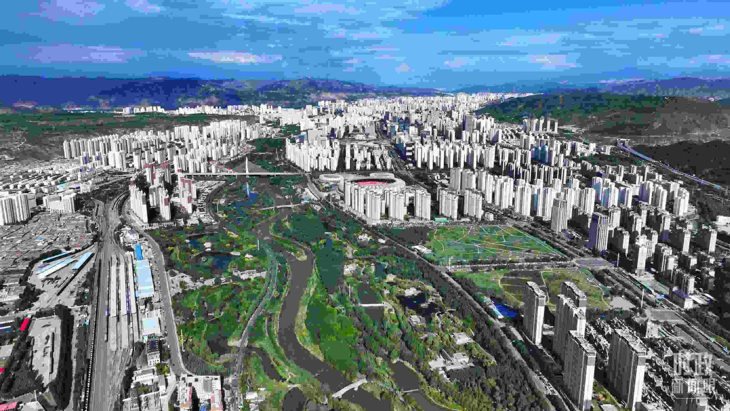 △青海西寧。（總臺央視記者范凱拍攝）