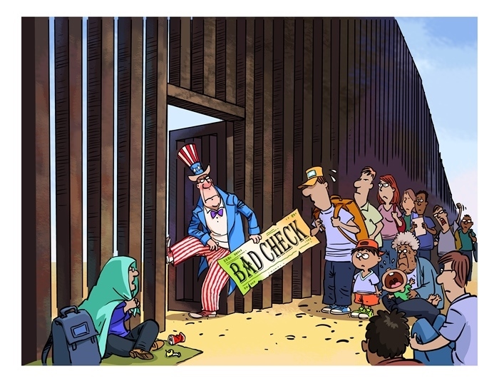 漫畫(huà)作者：馬宏亮（人民網(wǎng)版權(quán)圖片，未經(jīng)授權(quán)請(qǐng)勿轉(zhuǎn)載。）