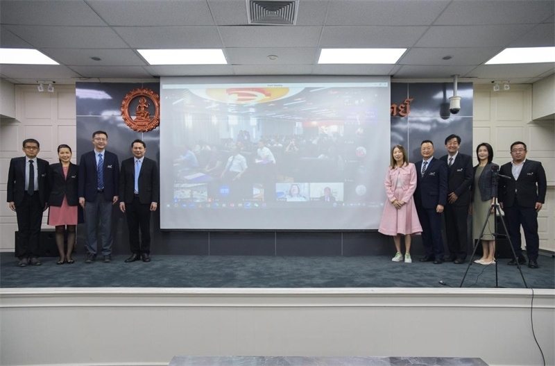 泰國(guó)博仁大學(xué)會(huì)場(chǎng)。中泰文化教育研究中心供圖