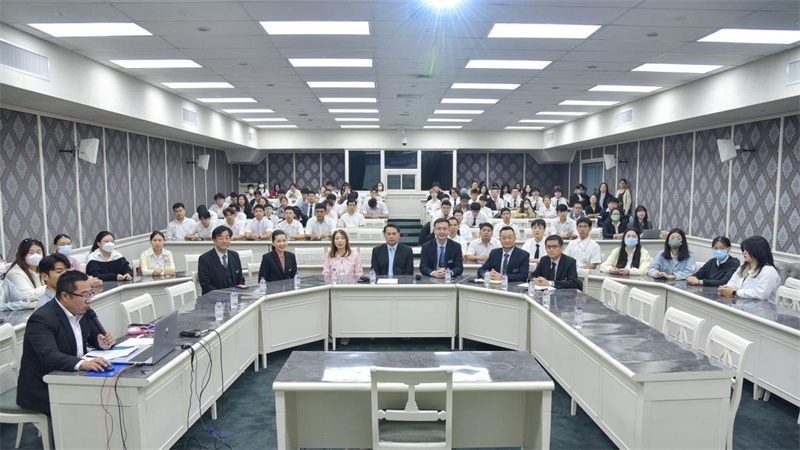 泰國(guó)博仁大學(xué)會(huì)場(chǎng)。中泰文化教育研究中心供圖