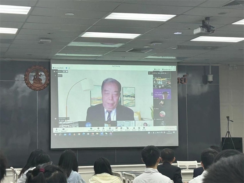 傅增有教授講座。