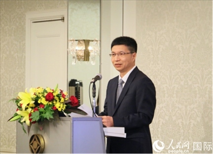 深圳市委常委、組織部部長(zhǎng)程步一致辭。人民網(wǎng) 許可攝