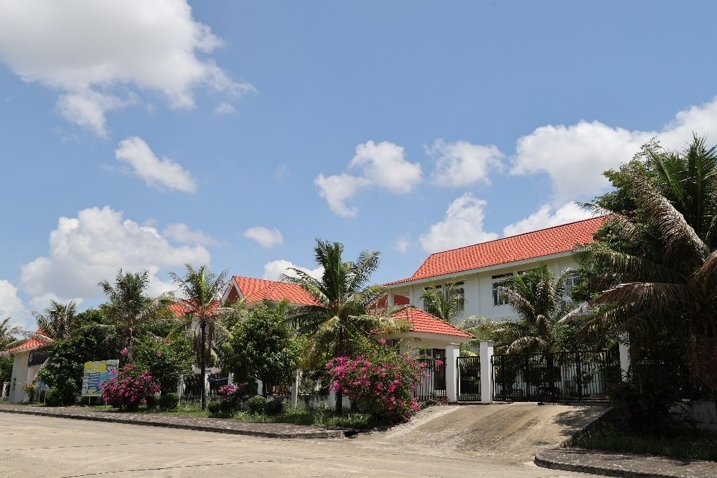 西哈努克省中柬友誼理工學(xué)院。西港特區(qū)公司供圖