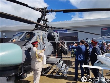 俄羅斯“軍隊-2024”國際軍事技術(shù)論壇現(xiàn)場。人民網(wǎng)記者 于宏建攝