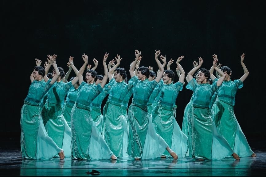 舞劇《熱血當歌》演出現(xiàn)場。主辦方供圖