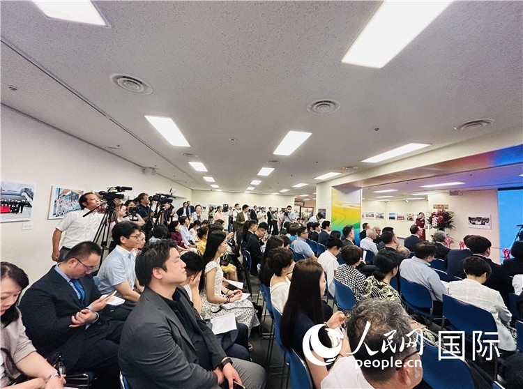 開(kāi)幕式現(xiàn)場(chǎng)。人民網(wǎng) 許可攝