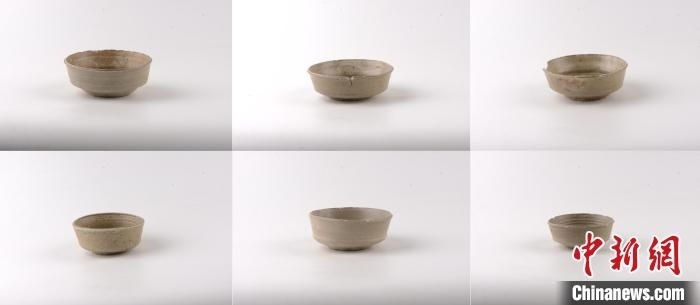 商周時期原始瓷碗。 寧波市文化遺產(chǎn)管理研究院供圖