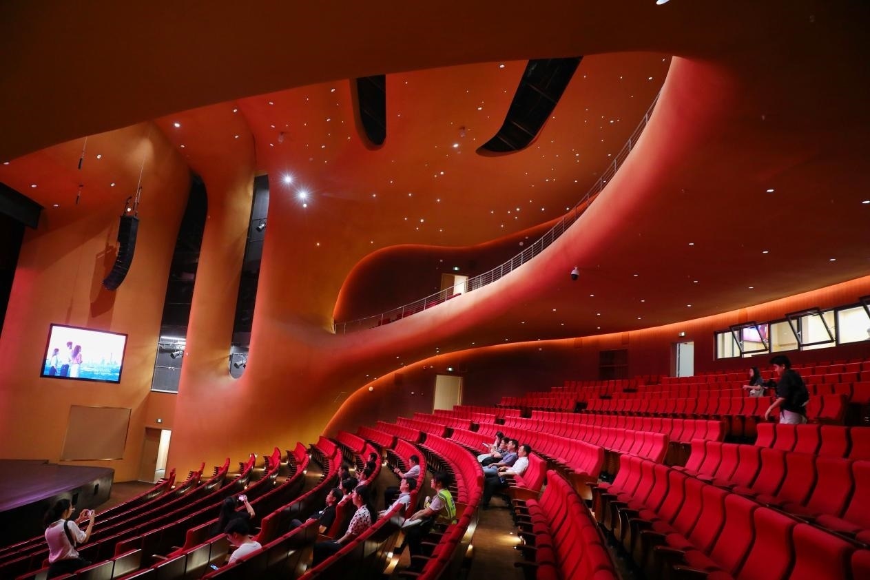 劇場內(nèi)部空間?！吨袊?jīng)濟周刊》記者 肖翊攝