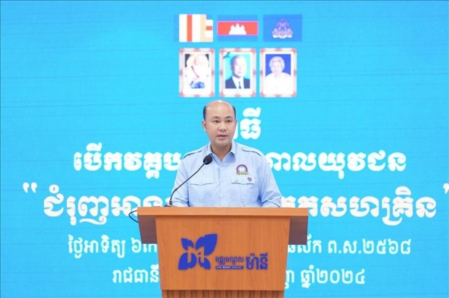 洪瑪尼在開(kāi)幕式致辭?；顒?dòng)主辦方供圖