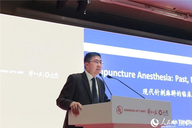 陳彤宇在演講。人民網(wǎng)記者 黃培昭攝