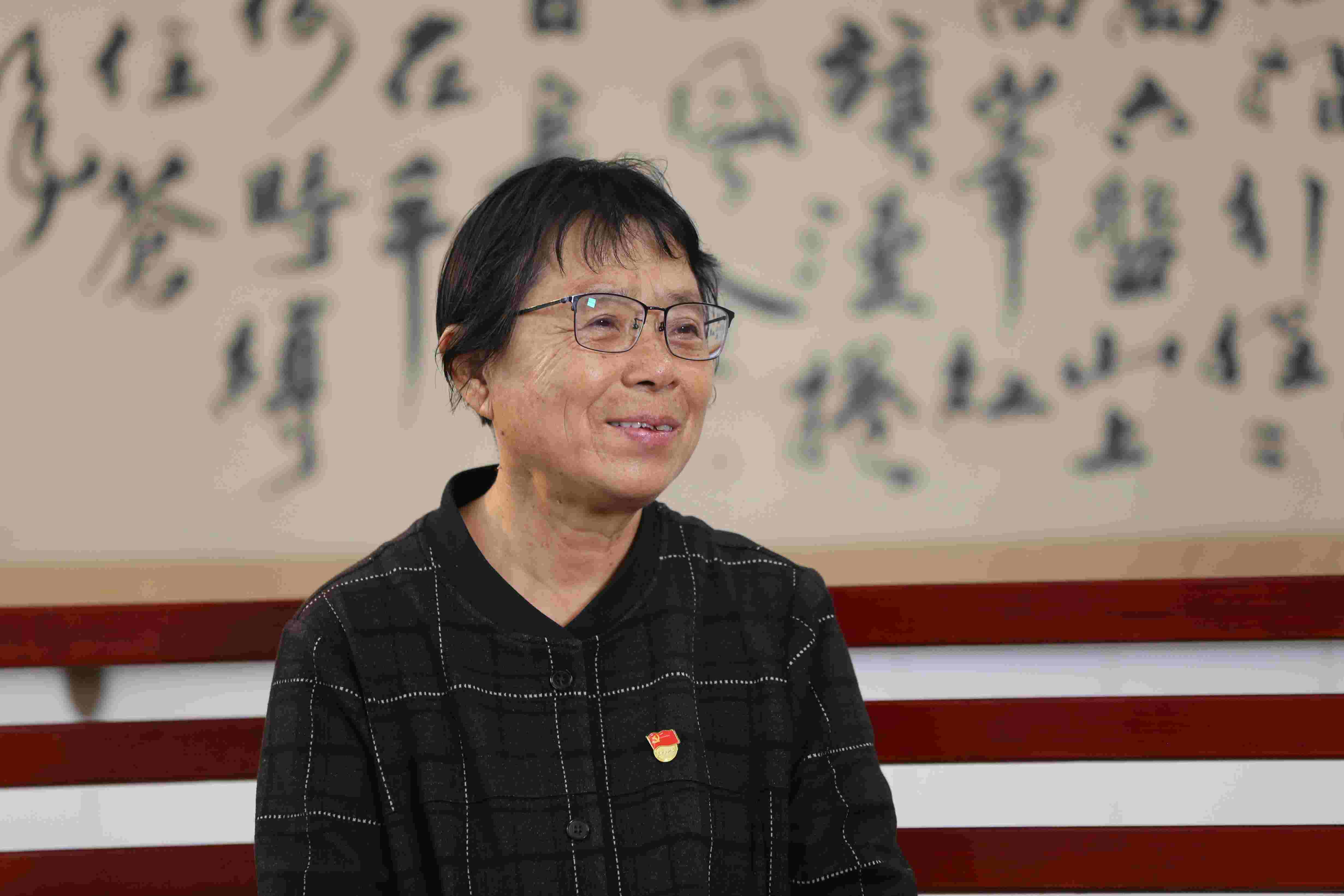 張桂梅。人民網(wǎng)記者 李發(fā)興攝