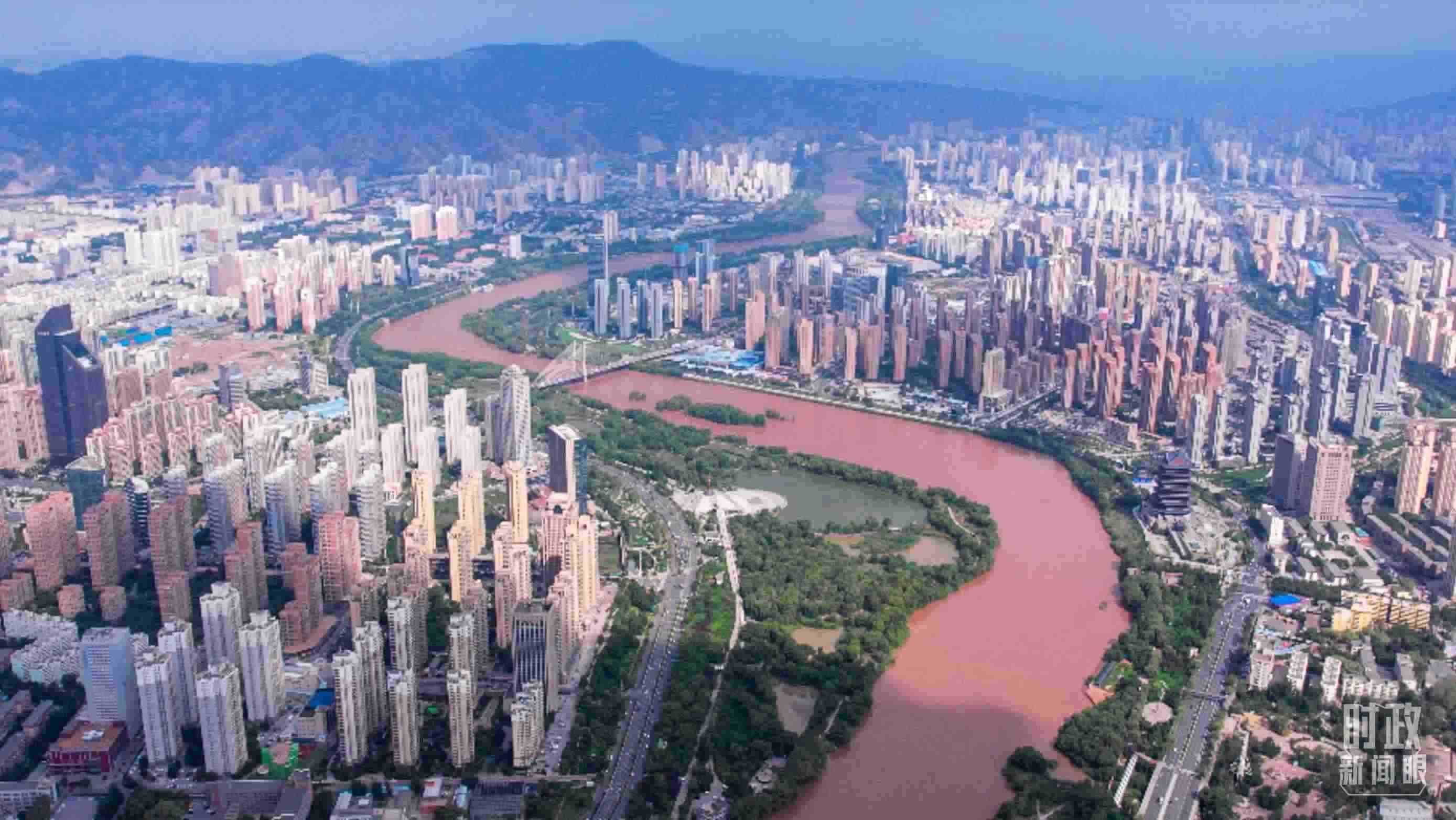 △蘭州。（總臺央視記者范凱拍攝）