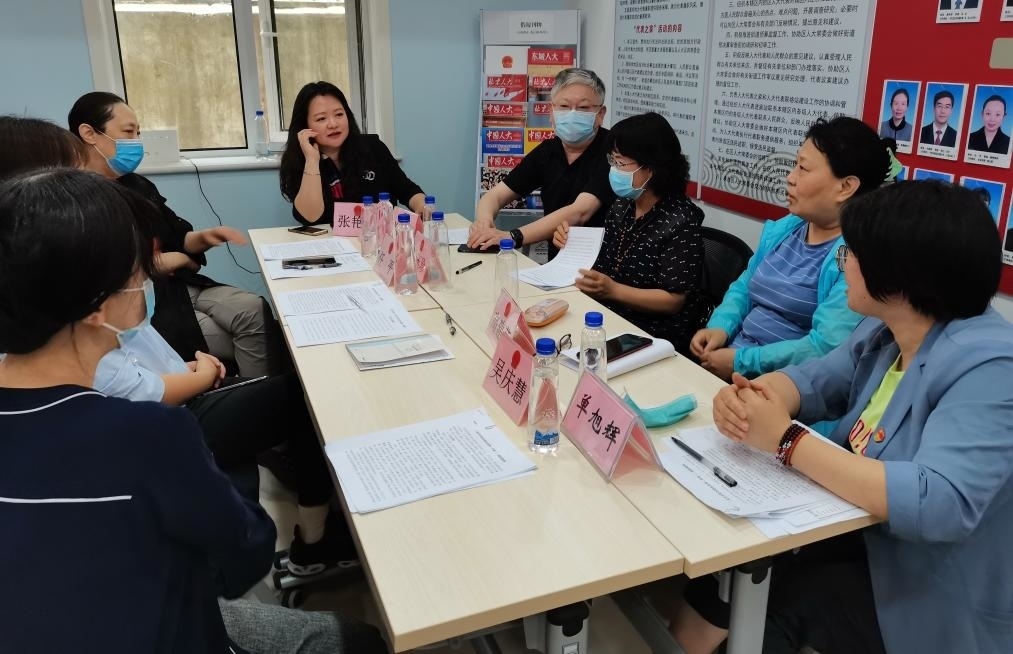 北京市東城區(qū)景山街道人大代表之家（資料照片）。新華社發(fā)（北京市人大常委會供圖）