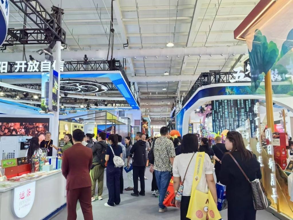 圖為2024年服貿(mào)會(huì)展區(qū)現(xiàn)場(chǎng)。 新華社記者 魏玉坤 攝