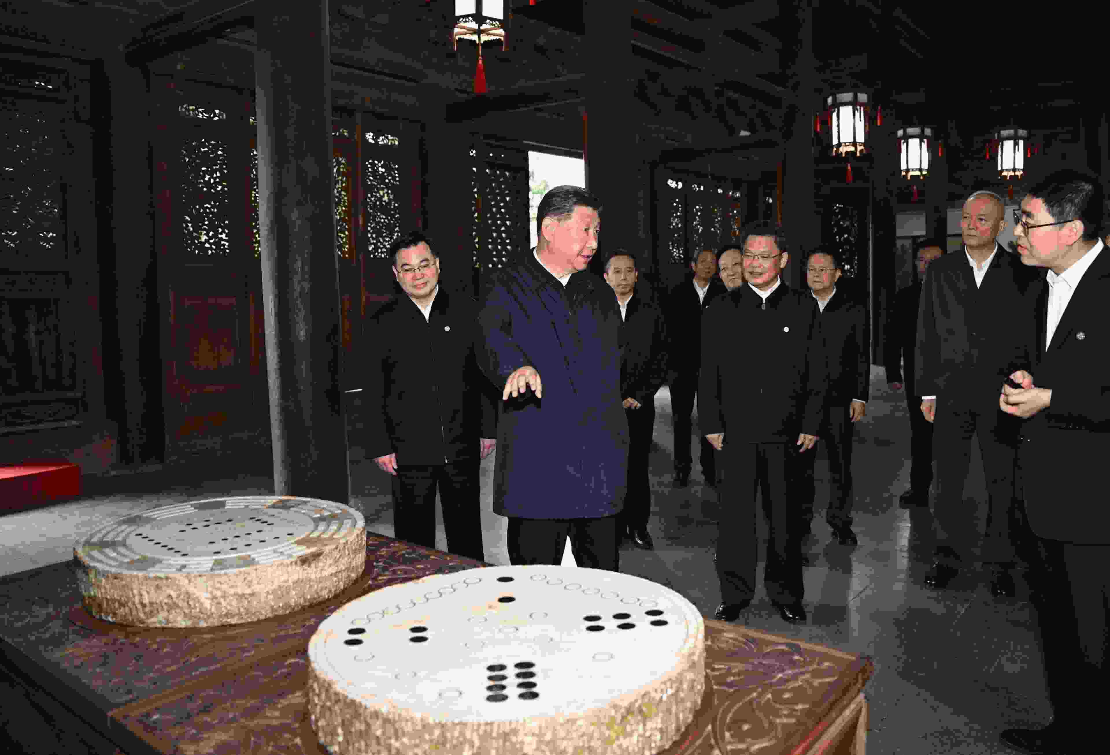 2024年9月10日，習近平總書記在甘肅天水考察了全國重點文物保護單位伏羲廟。