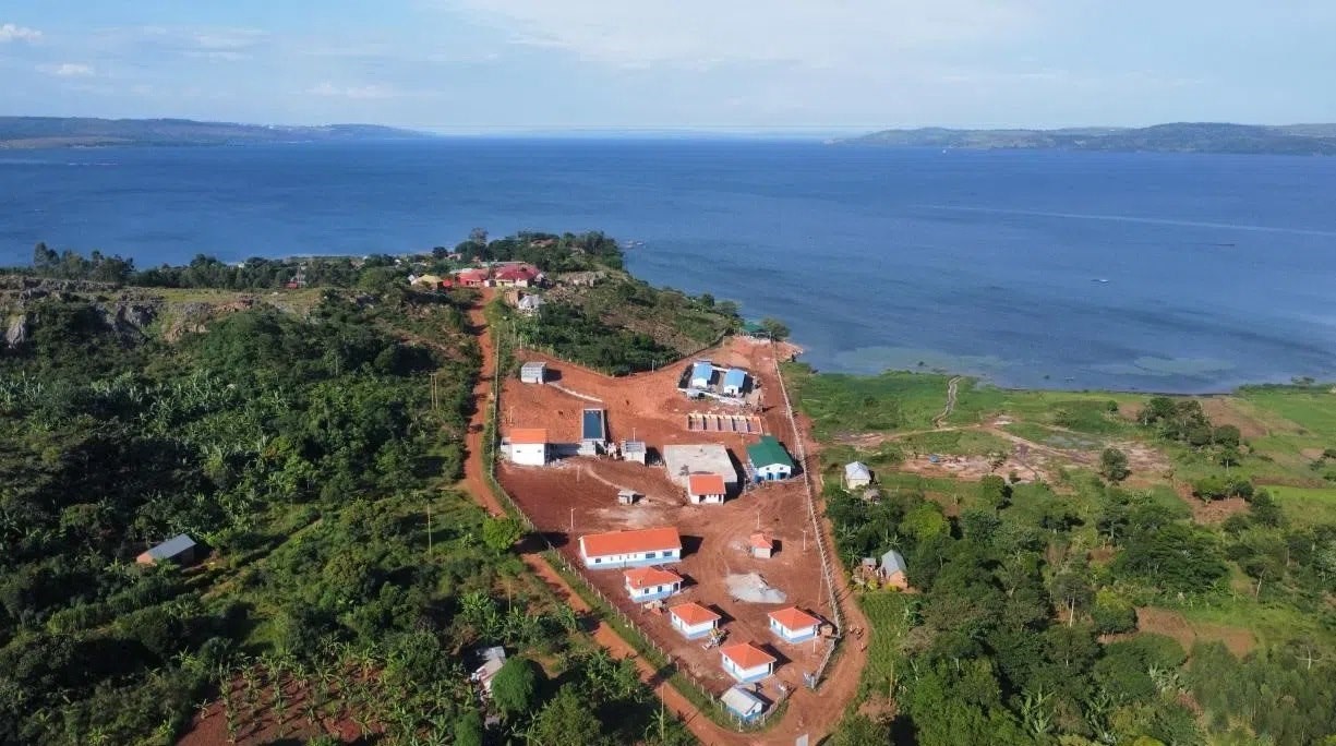 烏干達(dá)布伊奎供水項(xiàng)目建設(shè)完成。中鐵十局非洲公司供圖