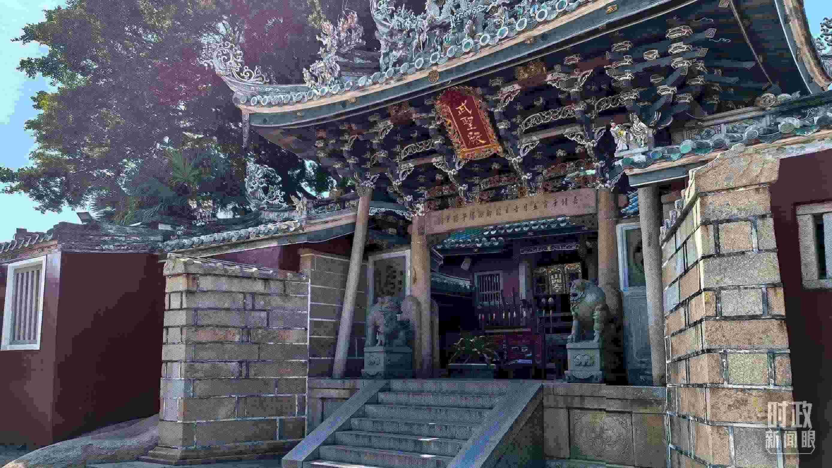 △關(guān)帝文化產(chǎn)業(yè)園。（總臺(tái)央視記者陸泓宇拍攝）