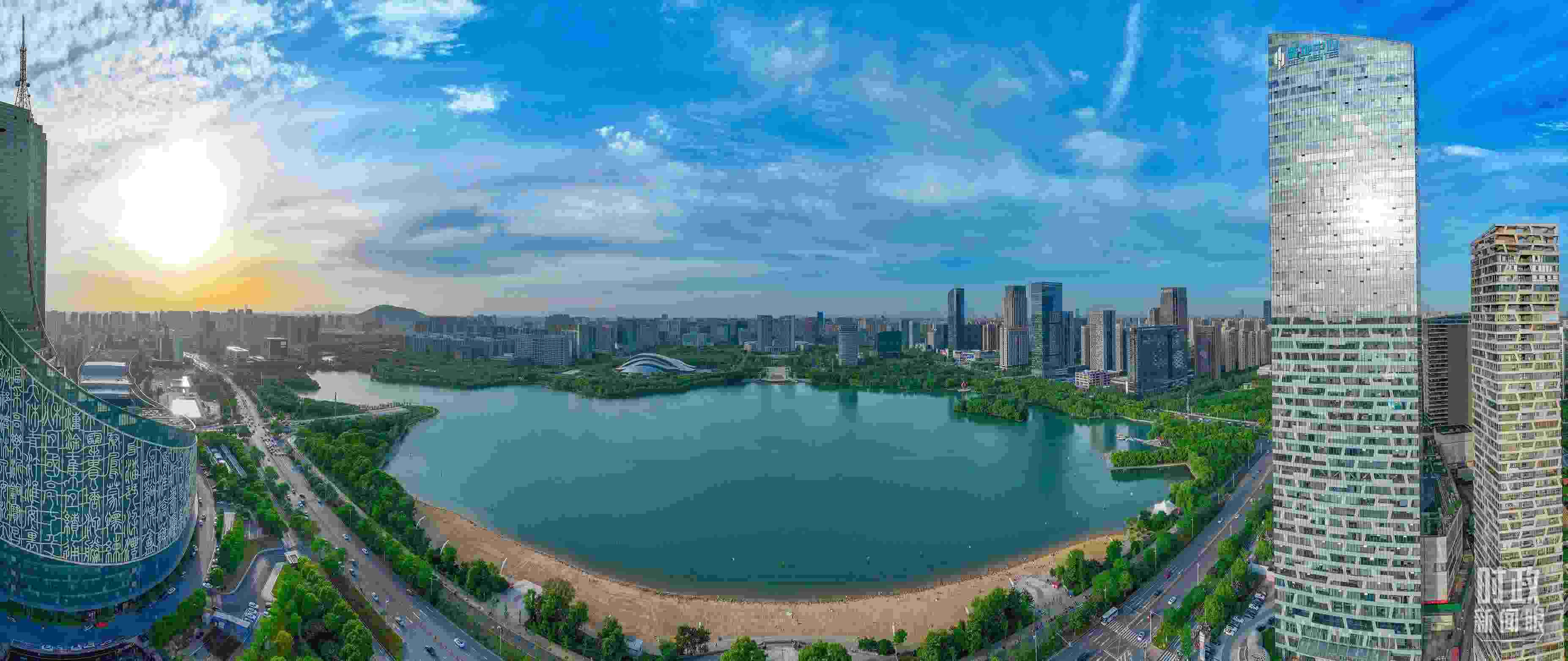 △安徽省合肥市。（合肥市蜀山區(qū)融媒體中心葛慶釗供圖）