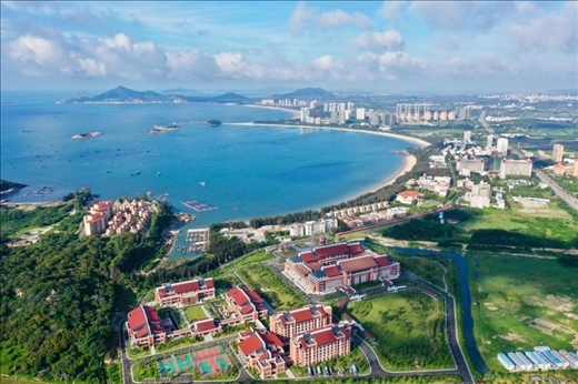 東山縣（無人機拍攝）。