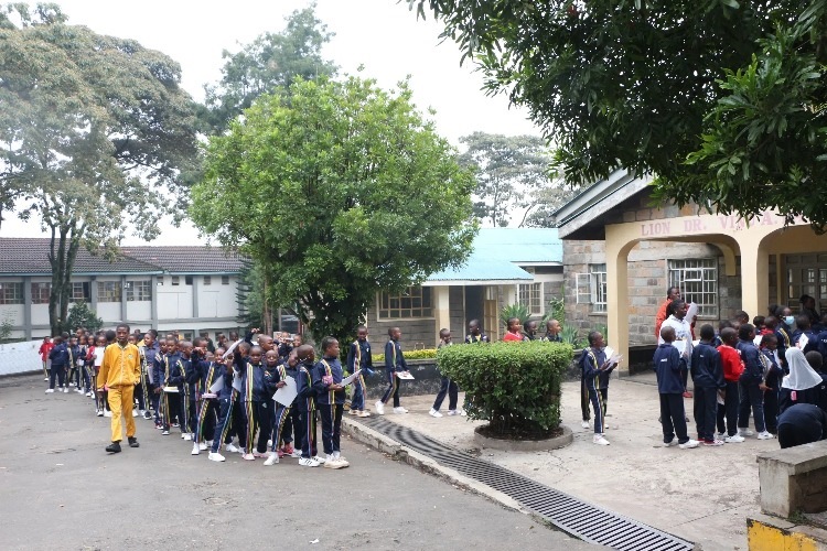 考場(chǎng)現(xiàn)場(chǎng)。埃格頓大學(xué)孔子學(xué)院供圖