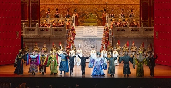 《圖蘭朵》演出劇照。何倫攝