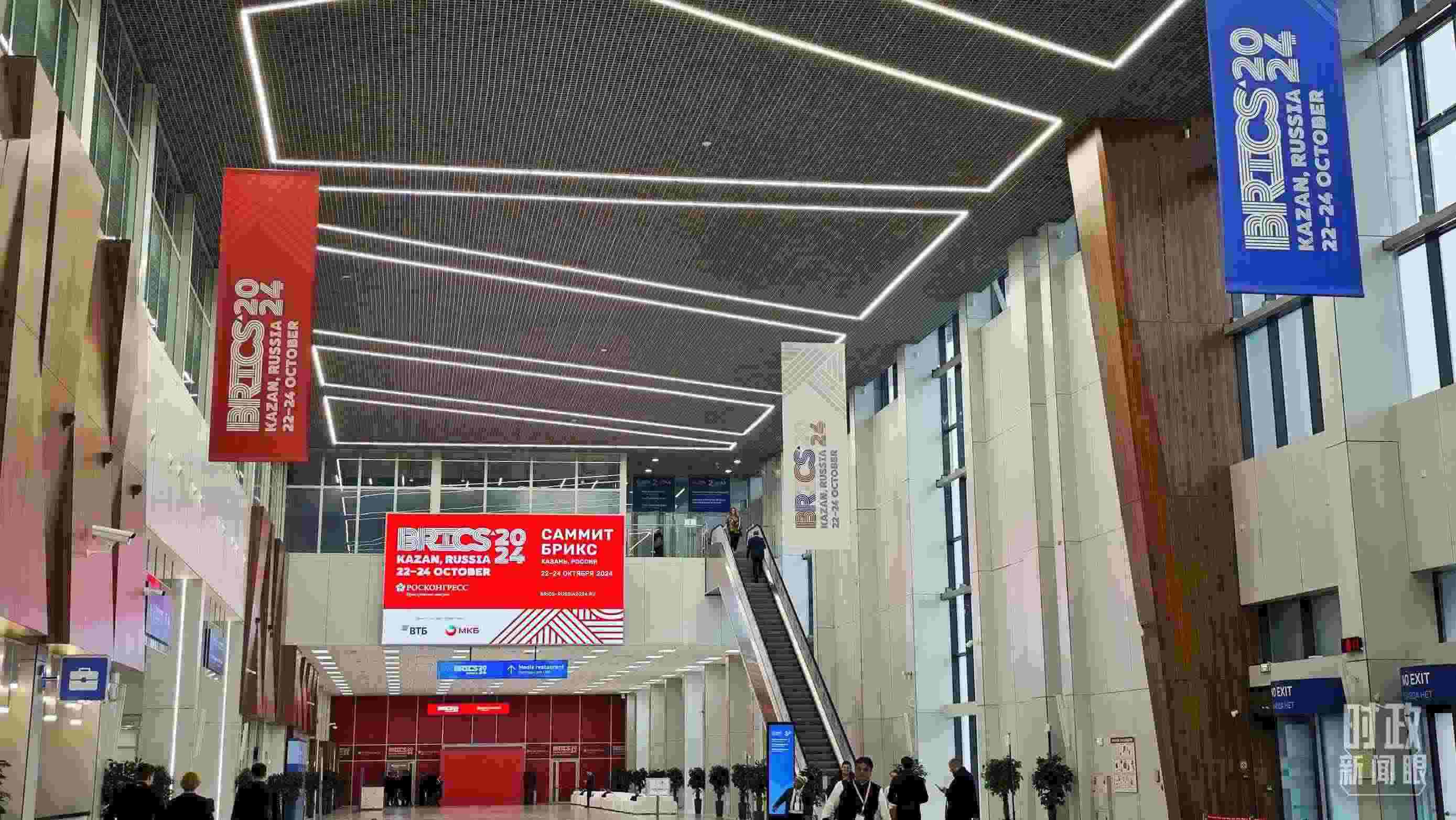 △ 喀山會展中心。（總臺記者高鑫翼拍攝）