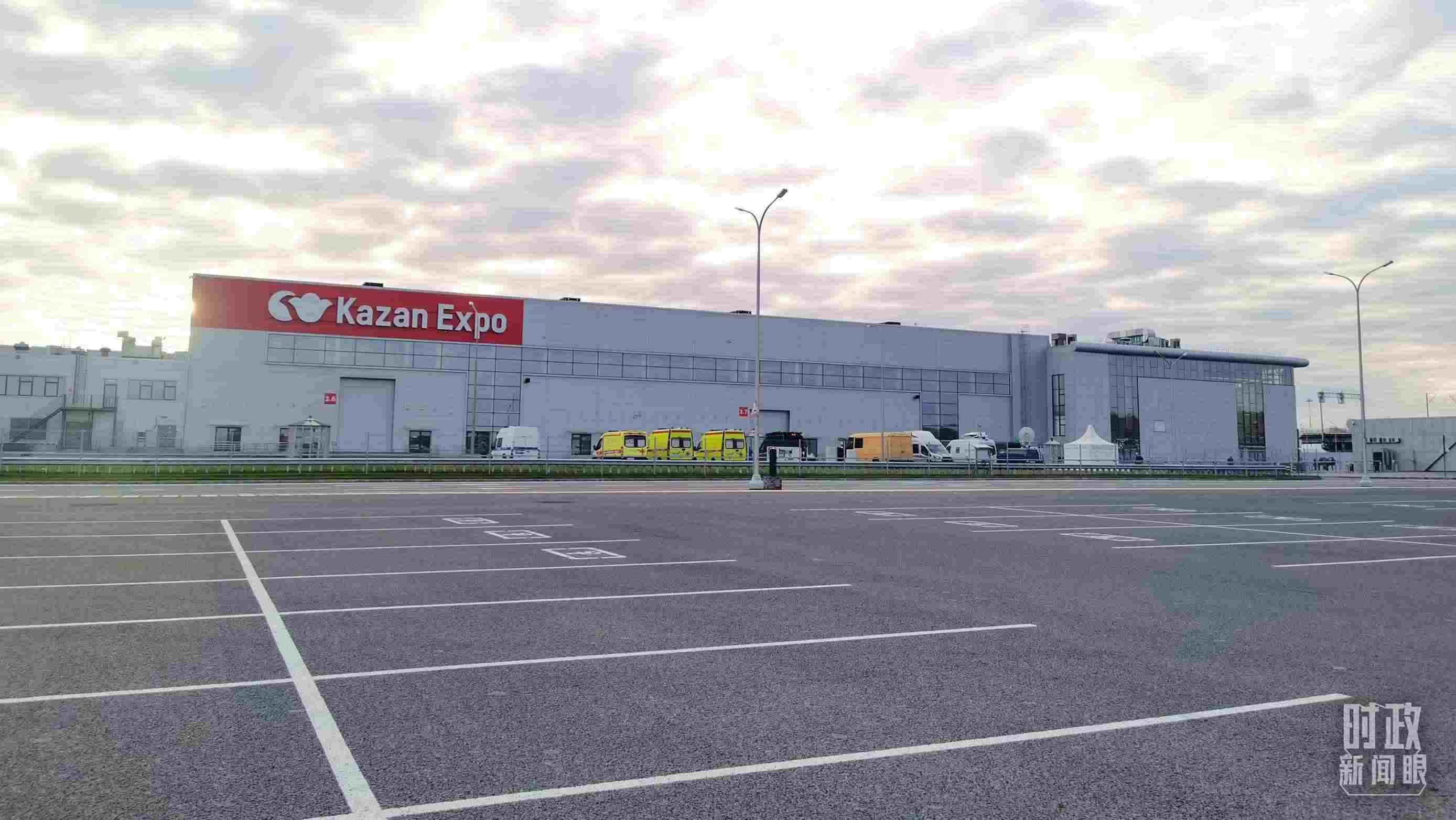 △ 喀山會展中心。（總臺央視記者曹亞星拍攝）