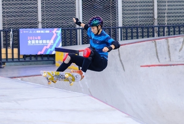 陳燁在比賽中。賽事組委會供圖