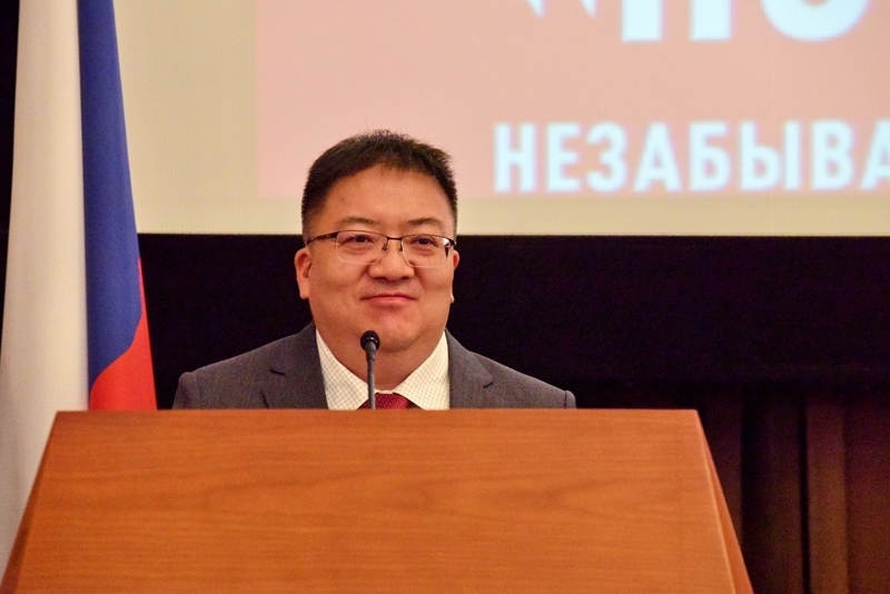 新華出版社社長(zhǎng)匡樂(lè)成致辭。 主辦方供圖