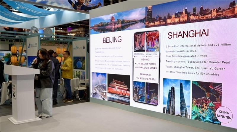 2024中國城市入境游影響力榜單發(fā)布 北京、上海位居榜首。吳若鳴攝）