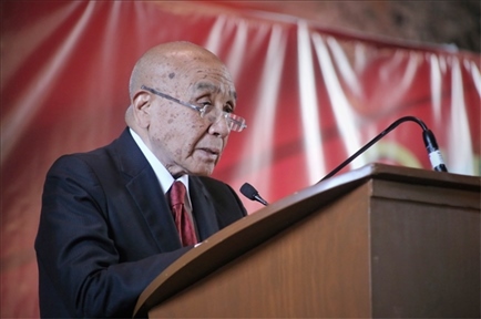 李子文致辭。主辦方供圖