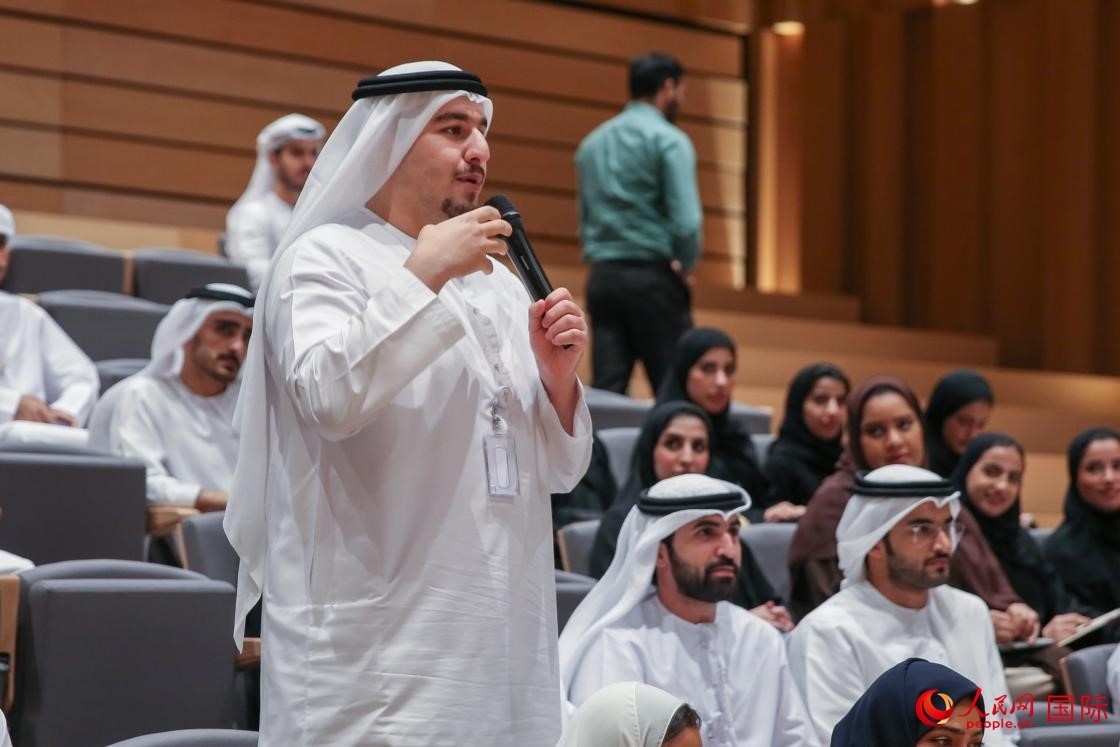 觀眾提問。人民網(wǎng) 塔里克·易卜拉欣攝