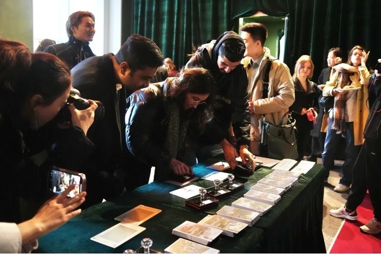 蘇州套色蓋章大受歡迎。吳若鳴攝