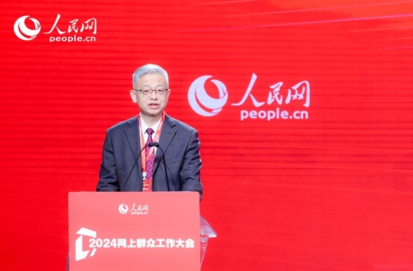 寧夏回族自治區(qū)銀川市委社會(huì)工作部副部長李卒作實(shí)踐分享。人民網(wǎng) 鄂智超攝