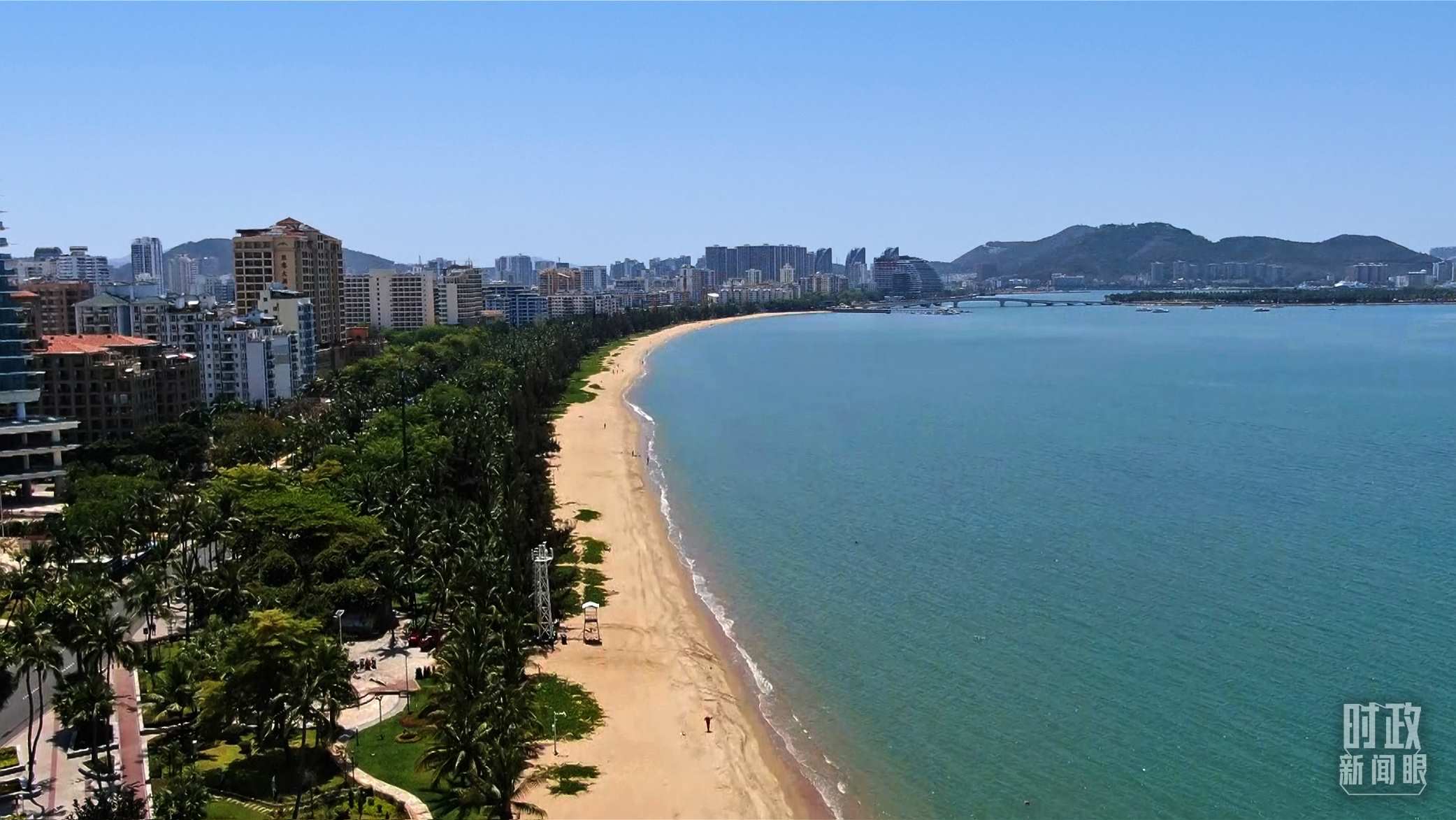 海南三亞。（總臺記者張偉克拍攝）