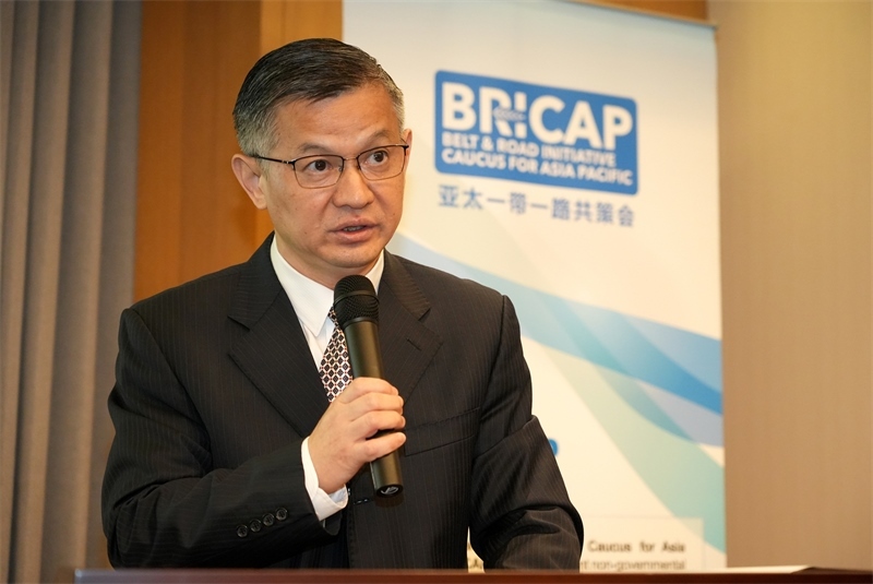 鄭學(xué)方作主旨演講。主辦方供圖