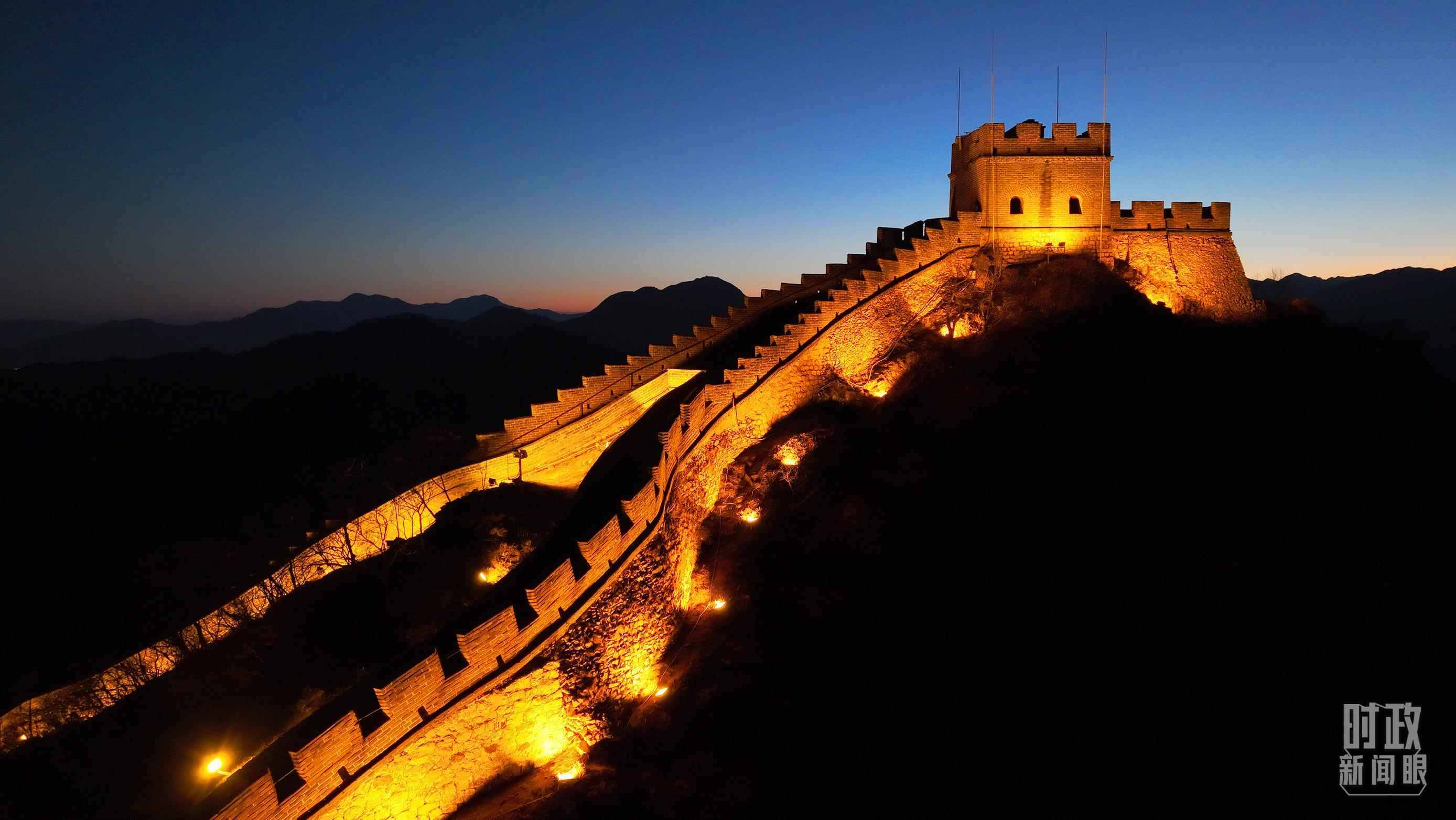 △北京居庸關(guān)長城。（總臺央視記者范凱拍攝）