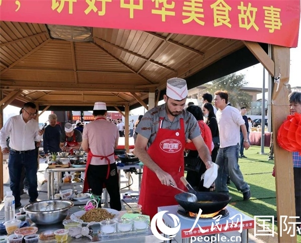 參賽一景。人民網(wǎng)記者管克江攝