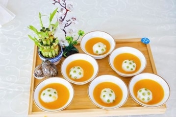 參賽作品“白雪尋蓮”。主辦方供圖