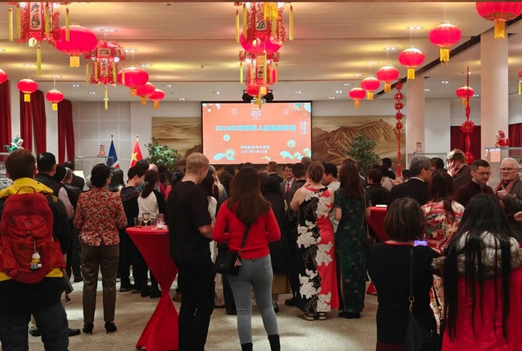 新春招待會(huì)現(xiàn)場(chǎng)。中國(guó)駐冰島大使館供圖