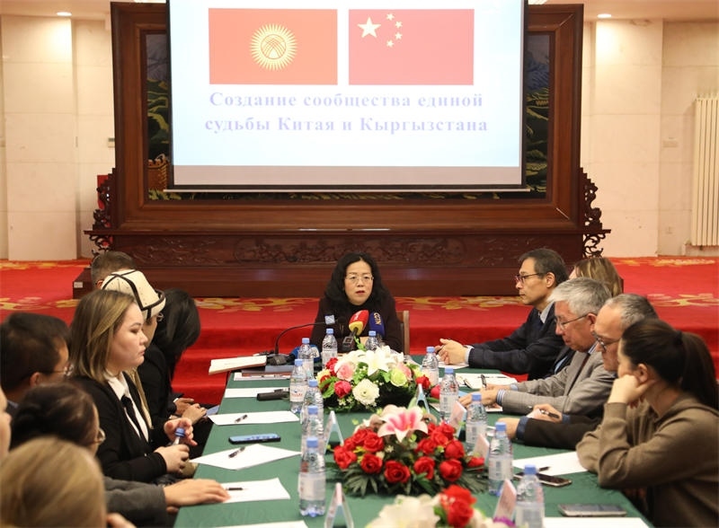 活動現(xiàn)場。中國駐吉爾吉斯斯坦使館供圖