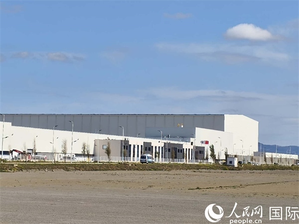 科技城內(nèi)已經(jīng)建成的工廠。人民網(wǎng)記者 黃培昭攝