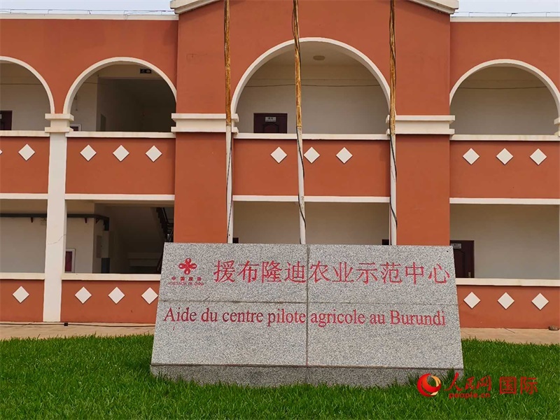 援布隆迪農(nóng)業(yè)示范中心。人民網(wǎng)記者 黃培昭攝