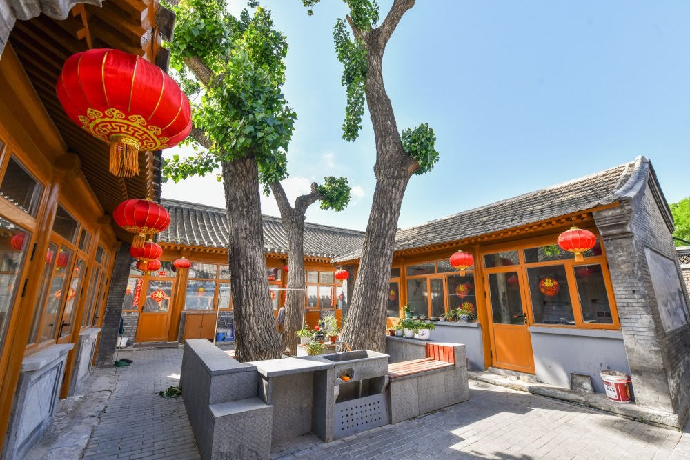 草廠胡同景觀。（受訪者供圖）