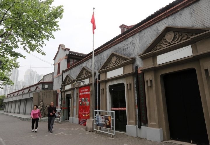 這是2018年5月1日拍攝的中國勞動組合書記部舊址陳列館外景。新華社記者 劉穎 攝