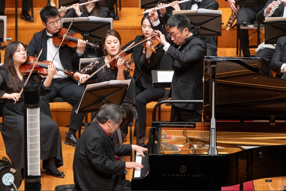 音樂會現(xiàn)場。學校供圖